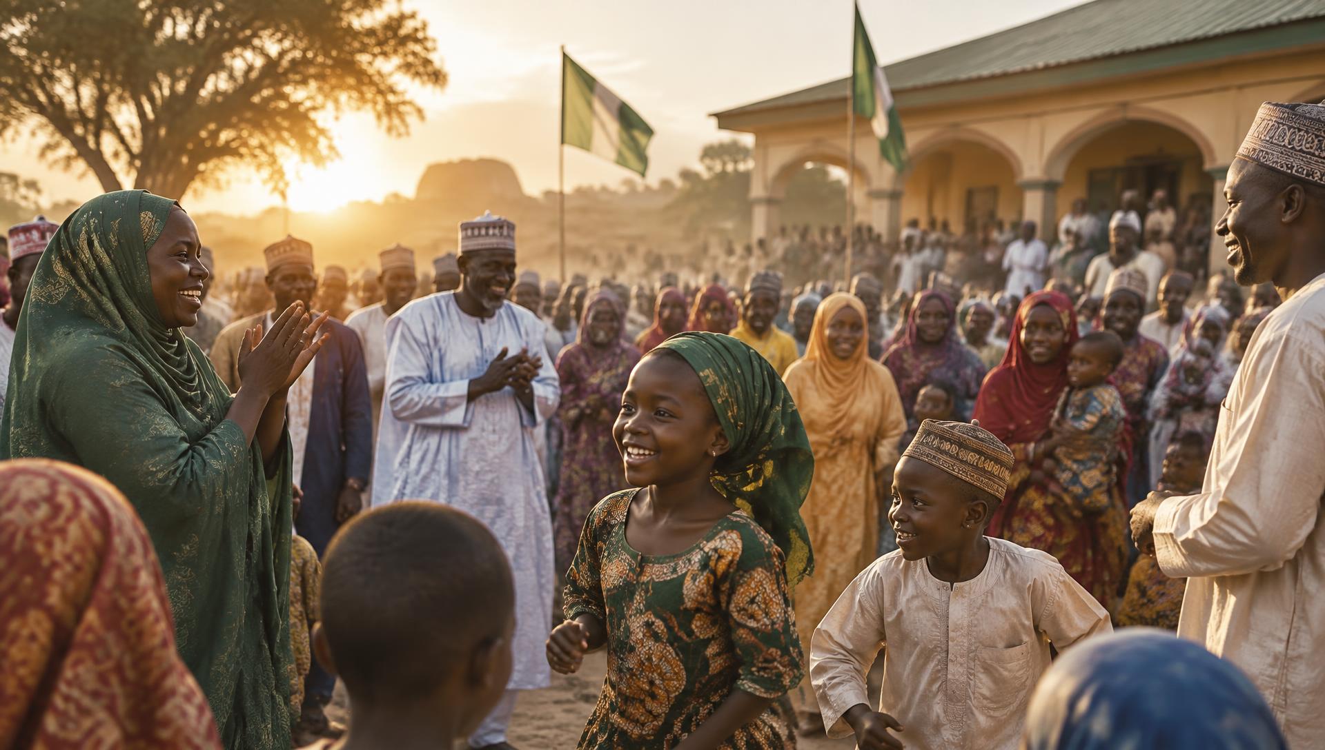 Community gathering across Nigeria